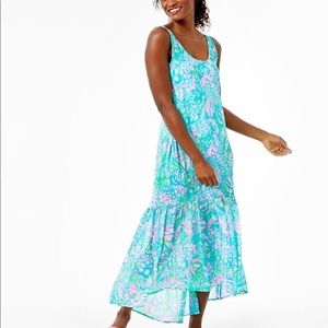 Lilly Pulitzer camellia cover up